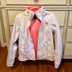 The North Face rain jacket